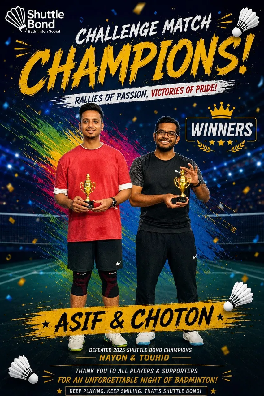 SBC Challenge Match Champions Crowned