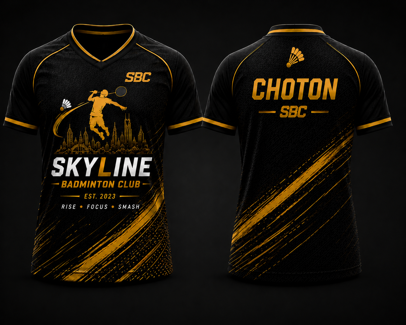 Skyline Badminton Club official jersey