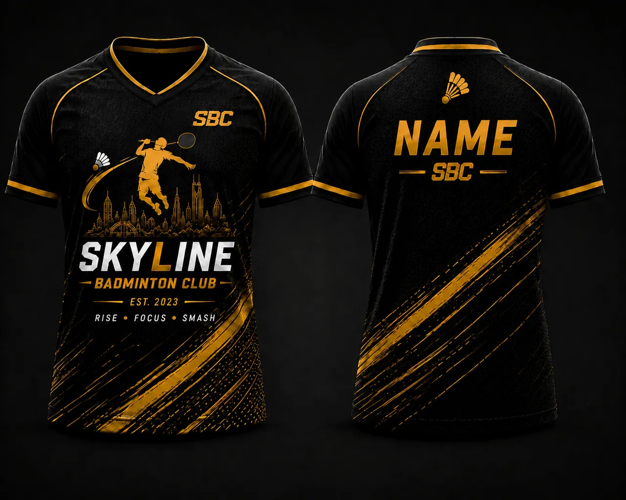 Skyline Badminton Club official jersey